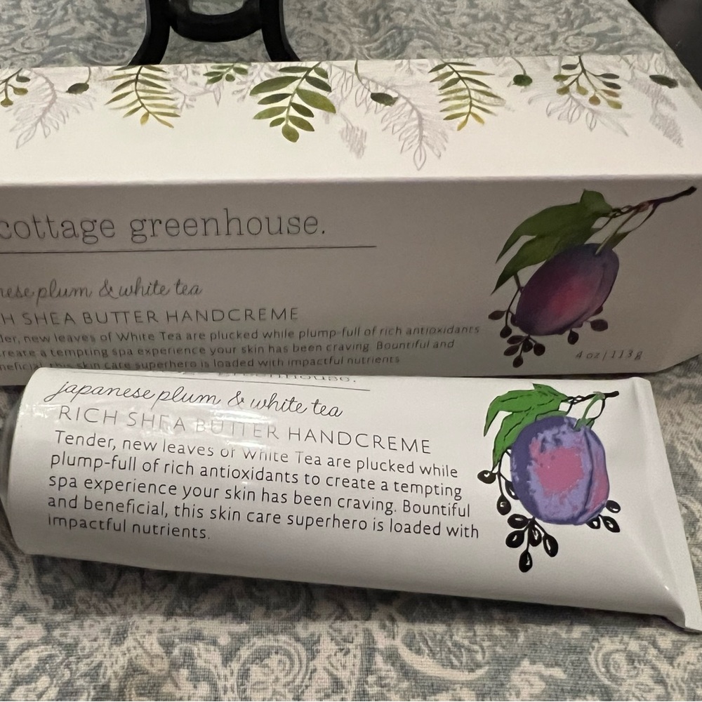 The cottage greenhouse rich shea butter handcreme 4oz